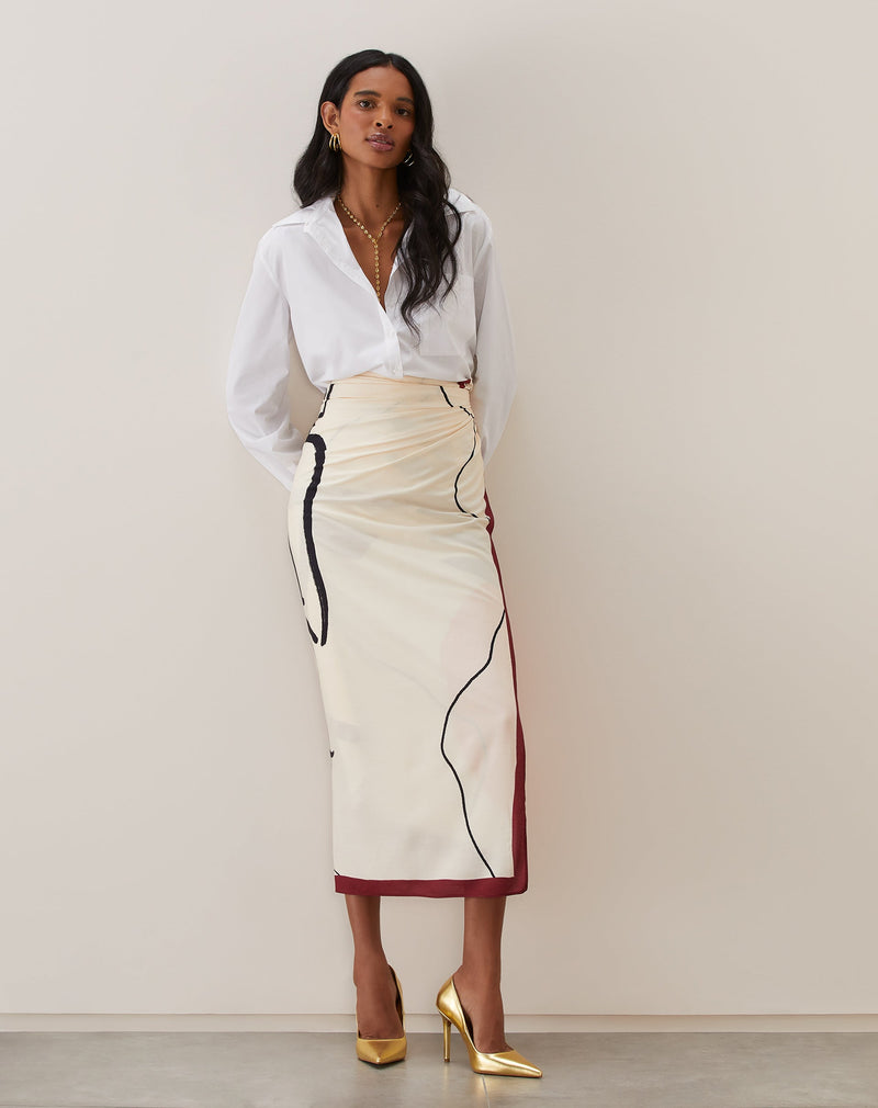 Scarpin Salto Alto Bico Fino - Dourado