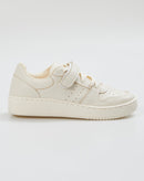 Tênis Flatform com Tira de Velcro - Off-white