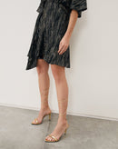 Sandáia Bico Folha de Amarração  - Dourado