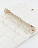 Bolsa Crossbody Trançada Pequena - Branco