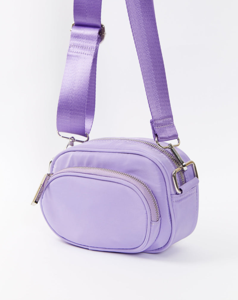 Bolsa Crossbody Nylon  - Lilás