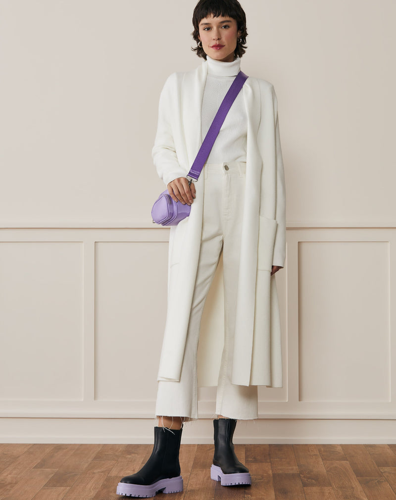 Bolsa Crossbody Nylon  - Lilás
