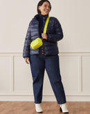 Bolsa Crossbody Nylon  - Amarelo Neon