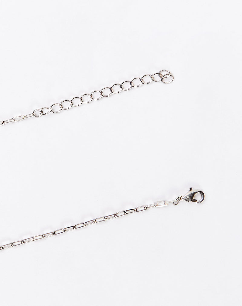 Colar Folheado Flores Bicolor - Bicolor