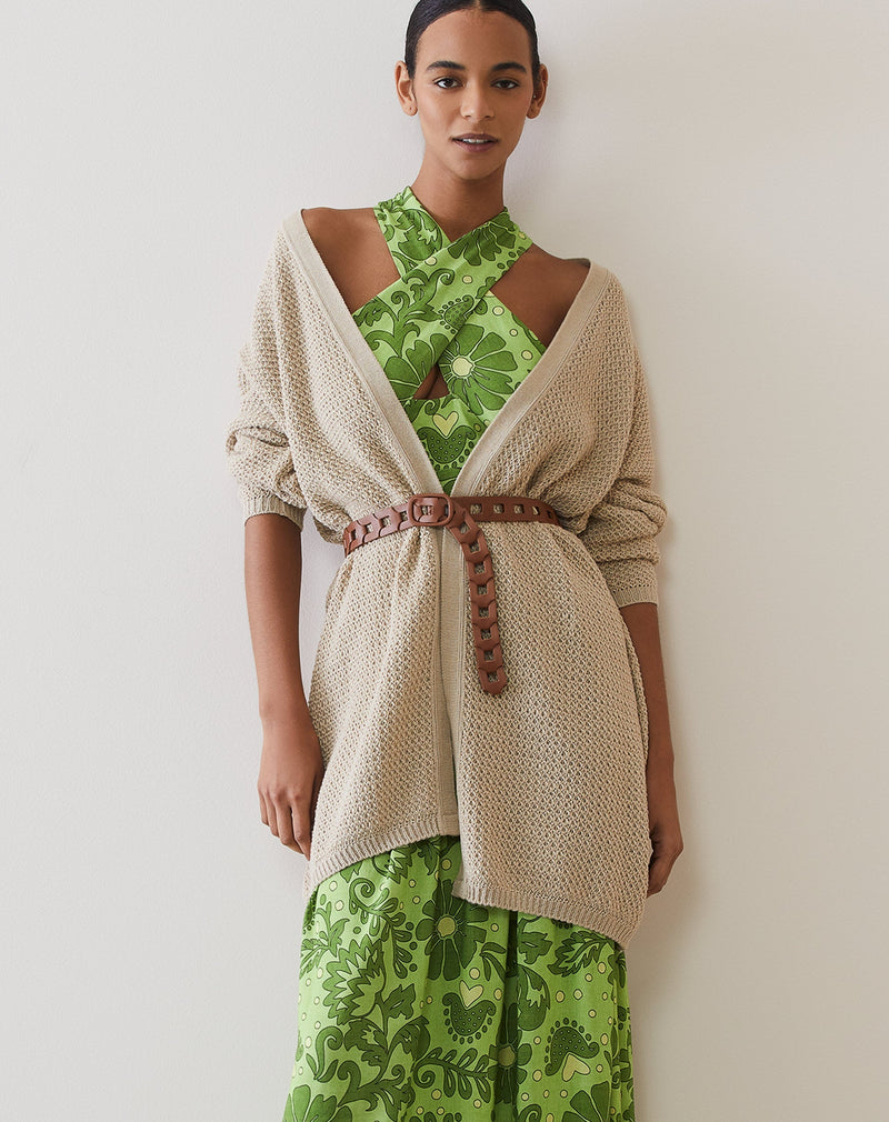 Cinto Médio Elos - Caramelo