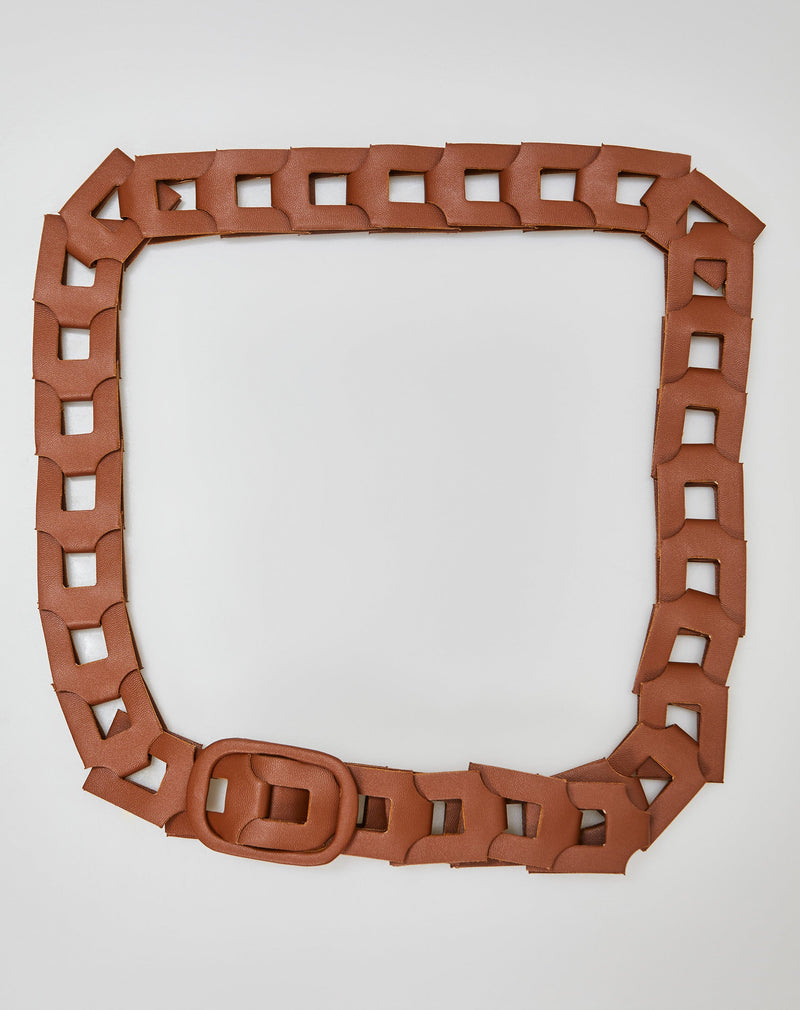 Cinto Médio Elos - Caramelo