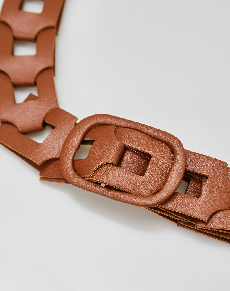 Cinto Médio Elos - Caramelo