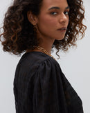 Brinco Argola Tripla Ear Jacket Folheado - Dourado