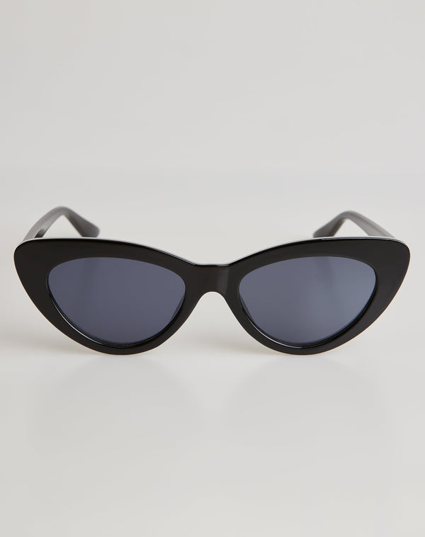 Óculos de Sol Gatinho Retrô Acetato - Preto
