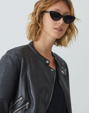 Óculos de Sol Gatinho Retrô Acetato - Preto