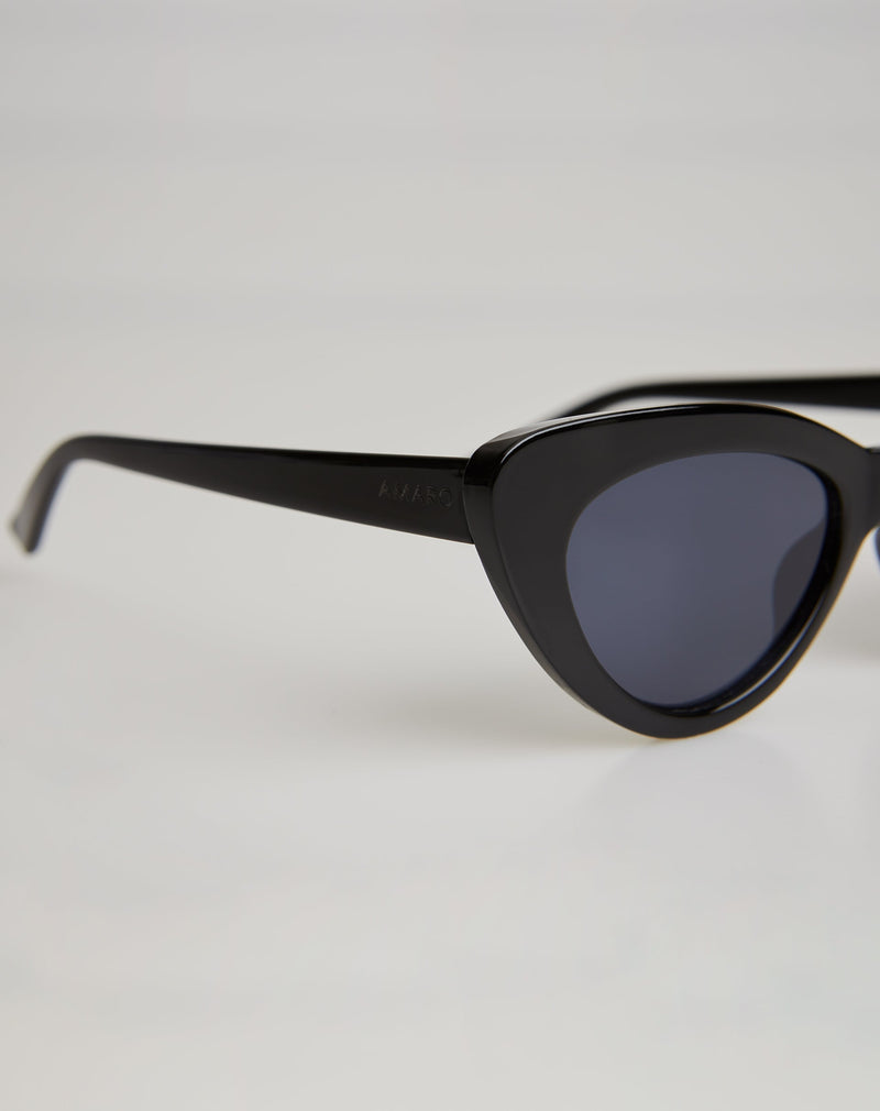 Óculos de Sol Gatinho Retrô Acetato - Preto