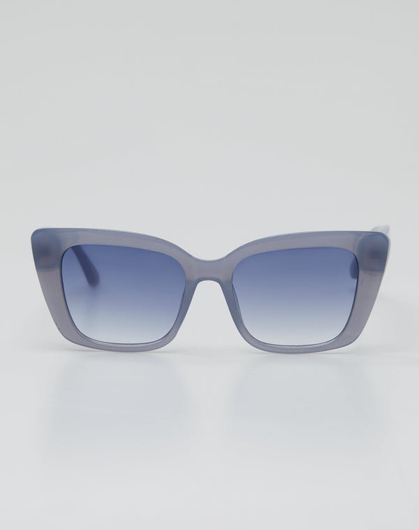 Óculos de Sol Gatinho Grande Acetato - Azul