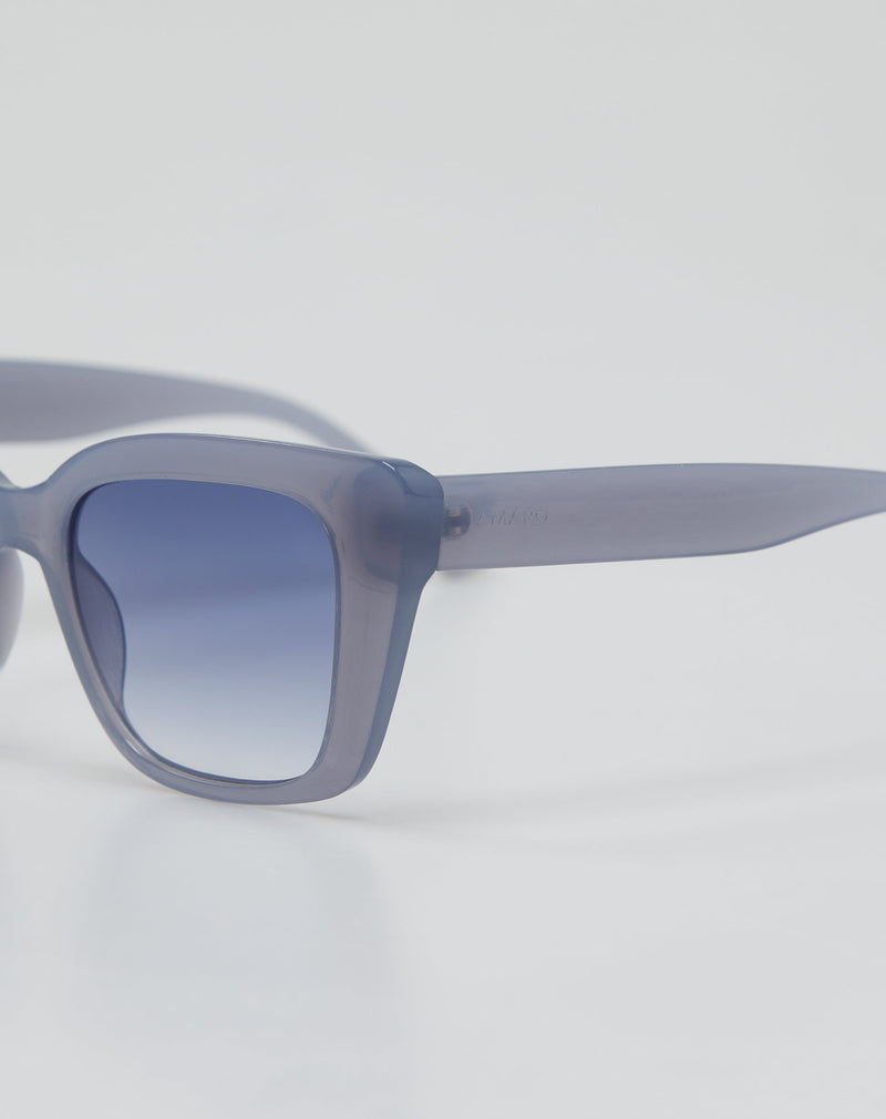 Óculos de Sol Gatinho Grande Acetato - Azul