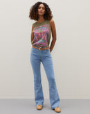 Colar Comprido Gravata - Dourado