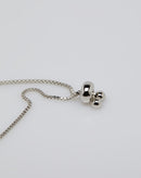 Pulseira Ajustável Cristal - Prata