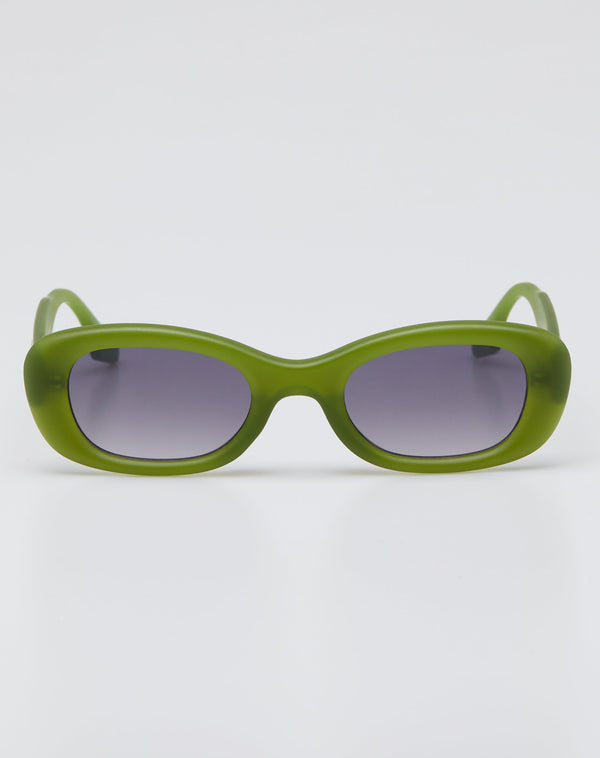 Óculos de Sol Oval Acetato - Verde