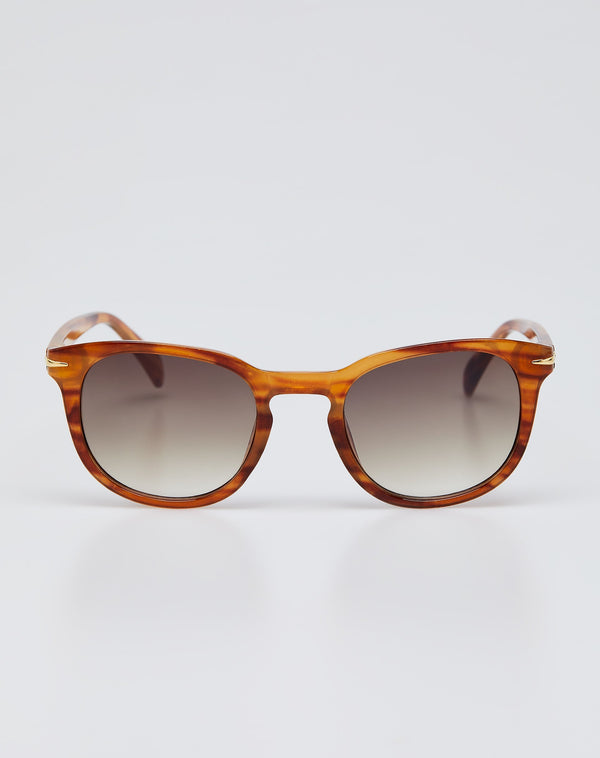 Óculos de Sol Arredondado Acetato - Tartaruga