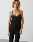 Calça Mom de Sarja - Preto