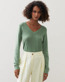 Calça Afunilada Alfaiataria - Amarelo Claro