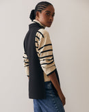 Colete Alfaiataria Abertura Lateral - Preto