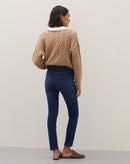 Calça Skinny Jeans - Azul Escuro