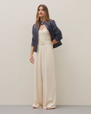 Macacão de Alcinha com Faixa - Areia