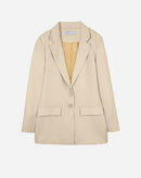 Blazer Oversized Reto  - Areia