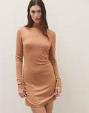 Vestido Curto  - Caramelo