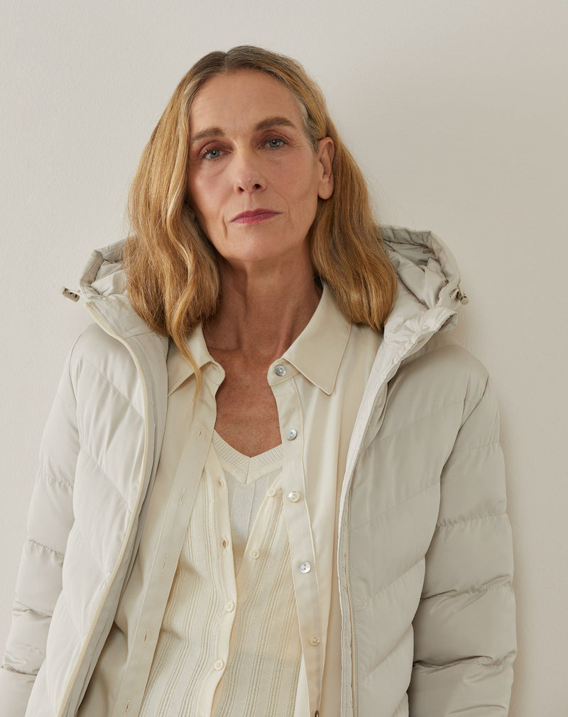 Camisa Ampla de Lyocel Special Edition - Areia