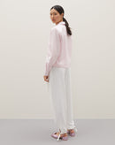 Camisa Básica Curta - Rosa Claro