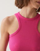 Regata de Malha e Halter Neck Nadador - Rosa Escuro