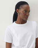 T-shirt Amarração Cintura  - Branco