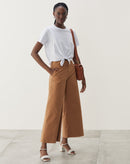 T-shirt Amarração Cintura  - Branco