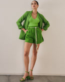 Regata com Decote V - Verde