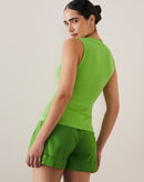 Regata com Decote V - Verde