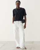 T-shirt Ampla Algodão Pesado - Preto