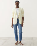 T-shirt Ampla Algodão Pesado - Off-white