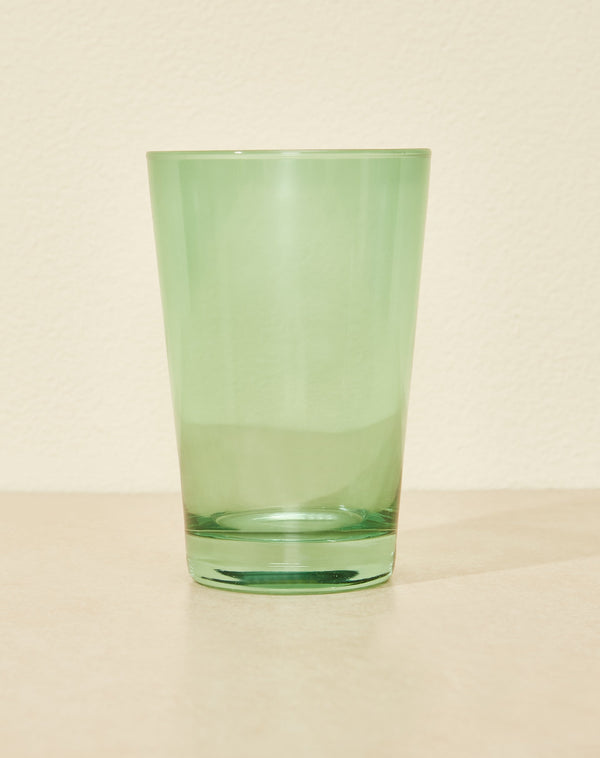 Jogo de Copos Liso - 6 Peças - 350 Ml - Verde Claro