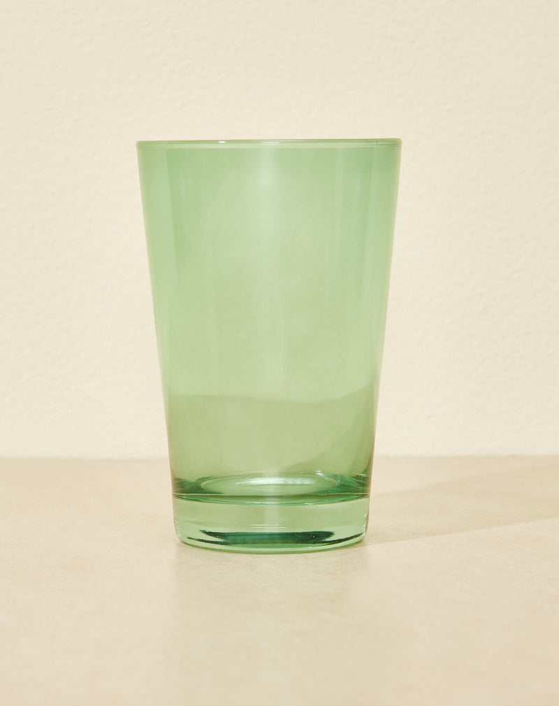 Jogo de Copos Liso - 6 Peças - 350 Ml - Verde Claro