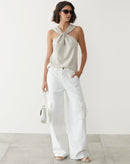 Regata Regular Halter Neck - Natural