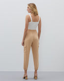 Top Decote Coração com Alça Larga  - Off-white