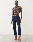 Blusa Gola Alta de Tule - Anturio Wallpaper