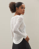 Cardigan de Tricot  - Off-white