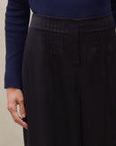 Calça Wide Pregas no Cós Alfaiataria - Preto