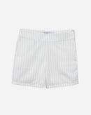 Shorts Alfaiatado Risca de Giz - Off-white