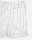 Shorts Alfaiatado Risca de Giz - Off-white