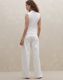 Regata Gola Alta de Tule - Off-white