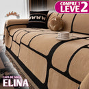 [Pague 1, Leve 2] Capa de Sofá Elina em Chenille e Algodão com Microfibra + BRINDES: 2 Almofadas