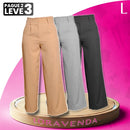 [Pague 2, Leve 3] Calça Social Feminina Alina com Cintura Alta de Alfaiataria em Poliéster e Algodão