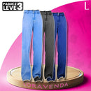 [Pague 2, Leve 3] Calça Jeans Feminina Arielle Wide Leg em Algodão e Poliéster (A Mais Soltinha!)